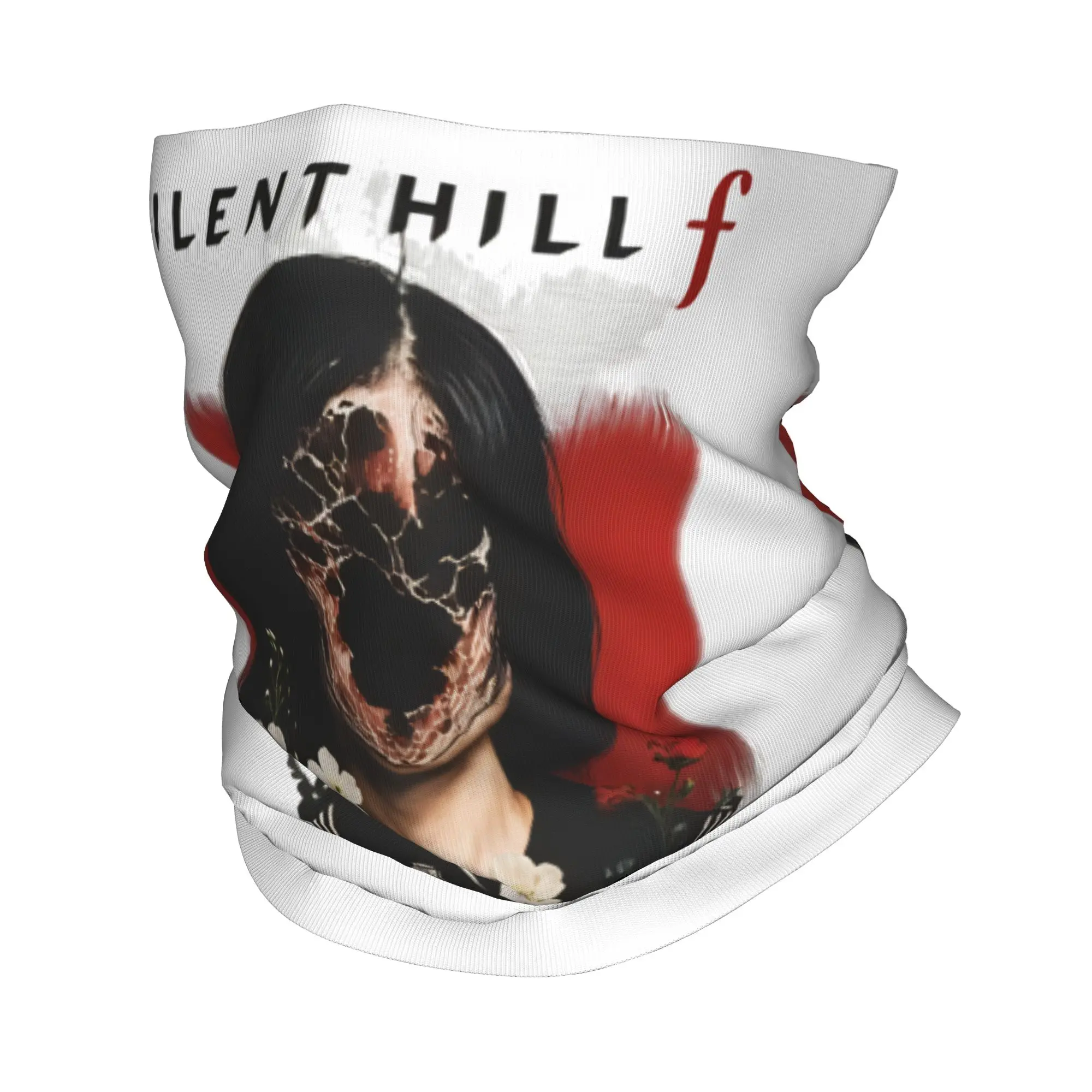 

Бандана для игры ужасов Silent Hill F, шарф с принтом, теплая повязка на голову для пешего туризма для мужчин, женщин, взрослых, ветрозащитный