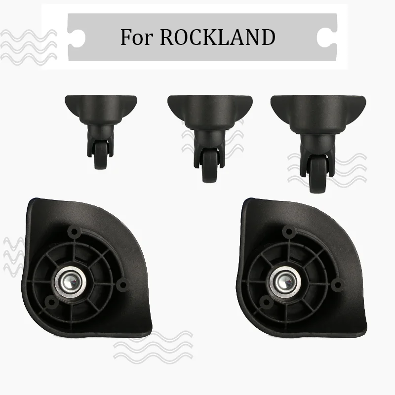 

For ROCKLAND W205 Universal Luggage Wheel Accessory Silent and Wear-resistant Design Anti-detachable Rail Universal Travel