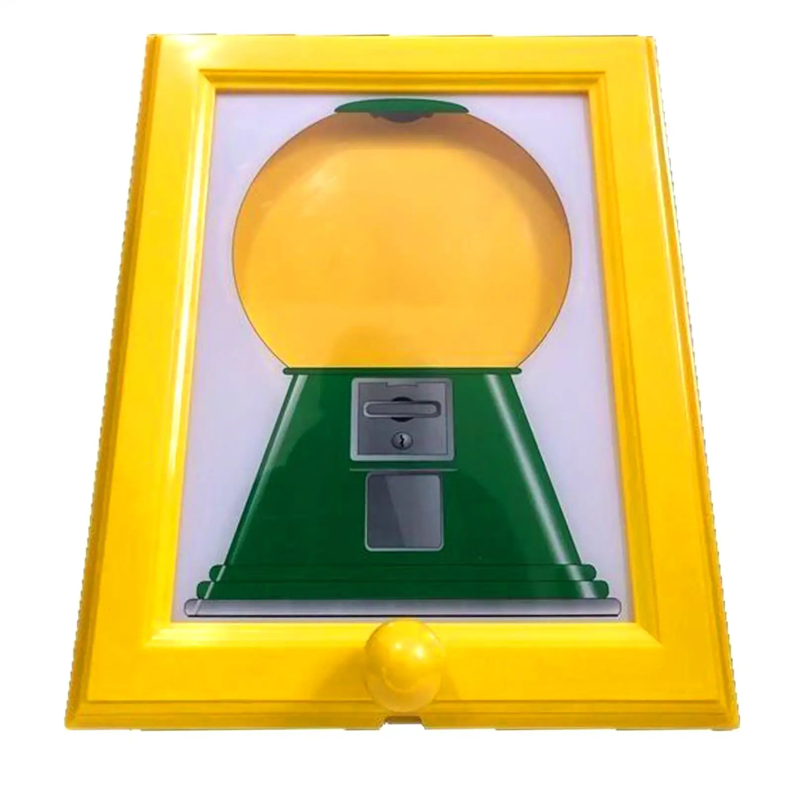 Creative Candy Dispenser Picture Frame Easy Restock Moisture-proof Hanging Candy Frame Rotating Dust-proof 30x21x3cm