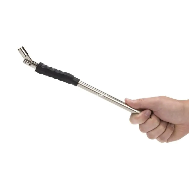 Car Tire Valves Stem Puller Tube Steel Tire Valves Installer with Ergonomic Grip for Car Maintenance Repair Accessories
