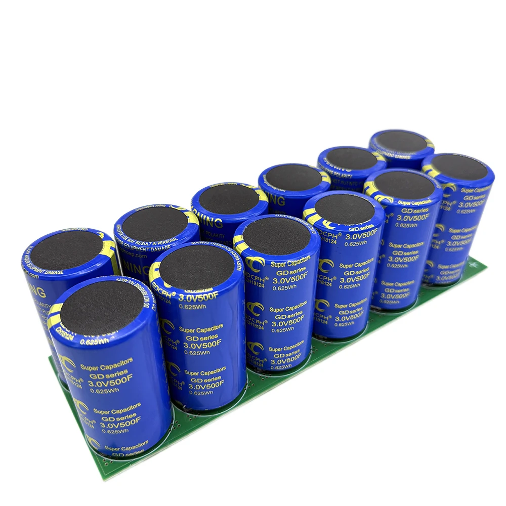 1Set GDCPH 36V42F Automotive Rectifier Module 3V500F 12pcs Series Connection Bank Large Capacity For Backup Power Supply