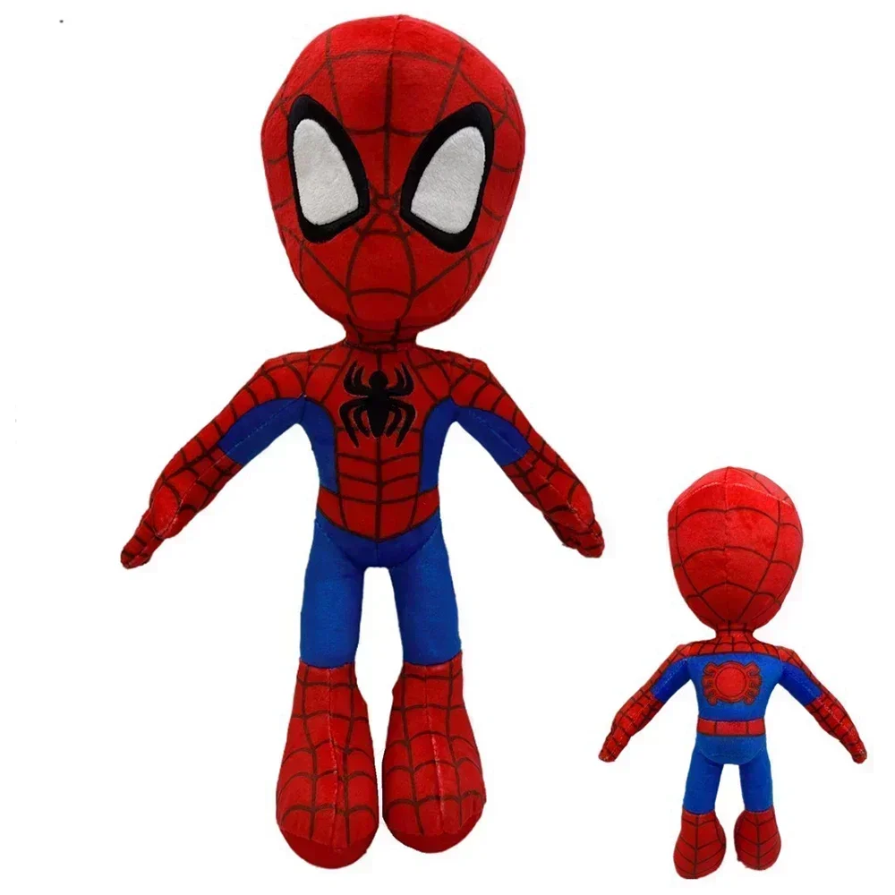 2025 Anime Avengers Spiderman Plush Toys Into the Spider-Verse Gwen Peter Parker Noir Dolls Soft Stuffed Toy For Kids Gift