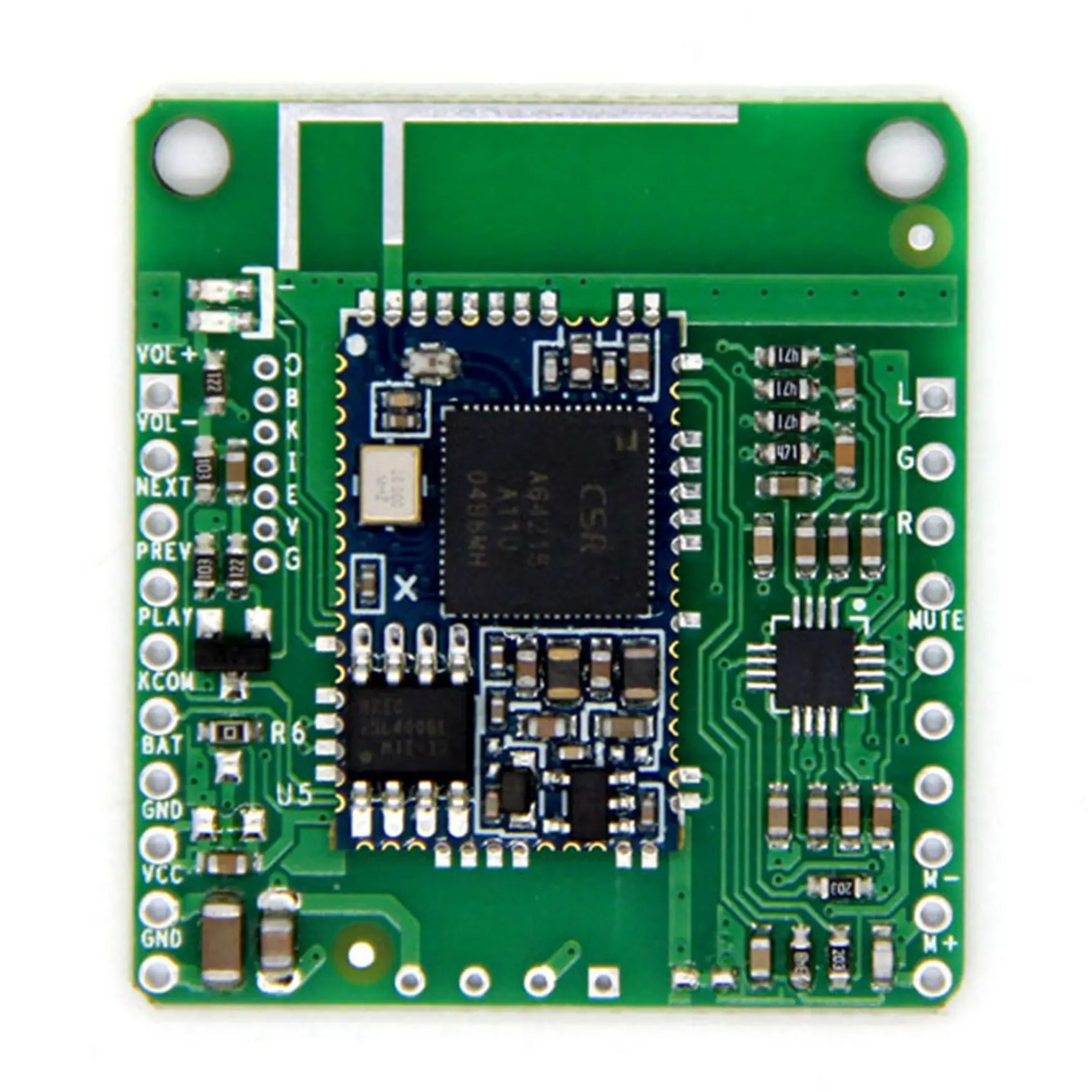 

Плата Bluetooth-ресивера CSRA64215, APTXLL, без потерь музыки, Hi-Fi приемник TWS, аудио для автомобильного Bluetooth-ресивера (без DC)