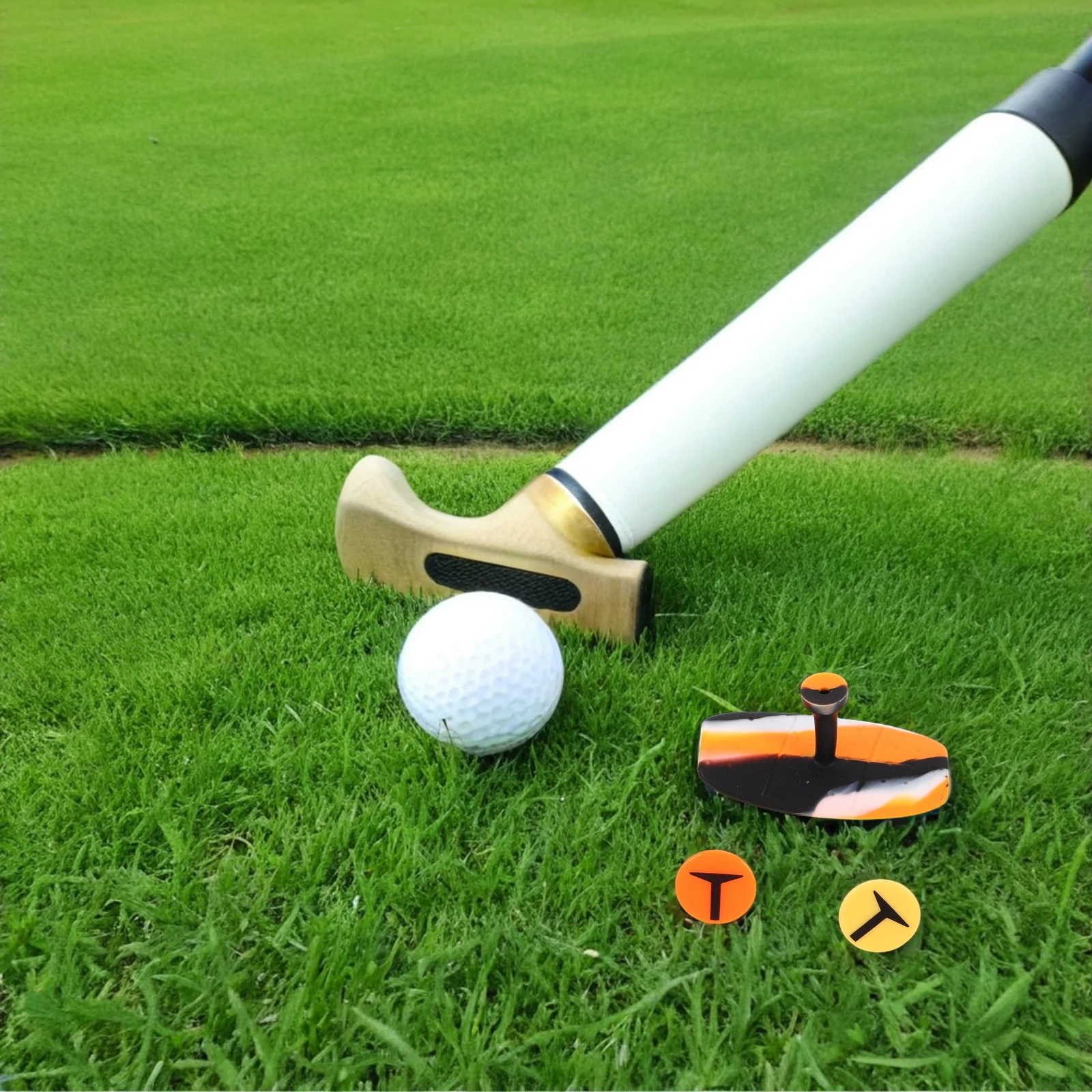 

2Pcs Golf Grip Trainer Aid Weighted Swing Posture Correction Tool Golf Training Equipment Grip Strip Golfing Accessories for Men