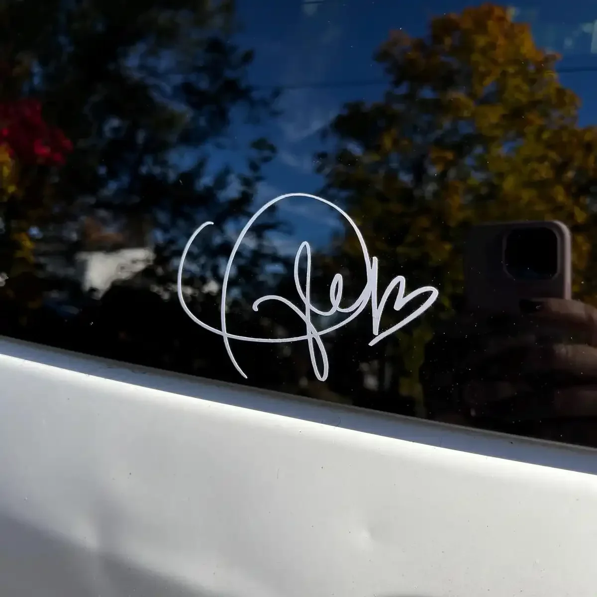 

Наклейки с автографом Тейлор Свифт для стайлинга авто, виниловые наклейки на окна и бампер, аксессуары для тюнинга