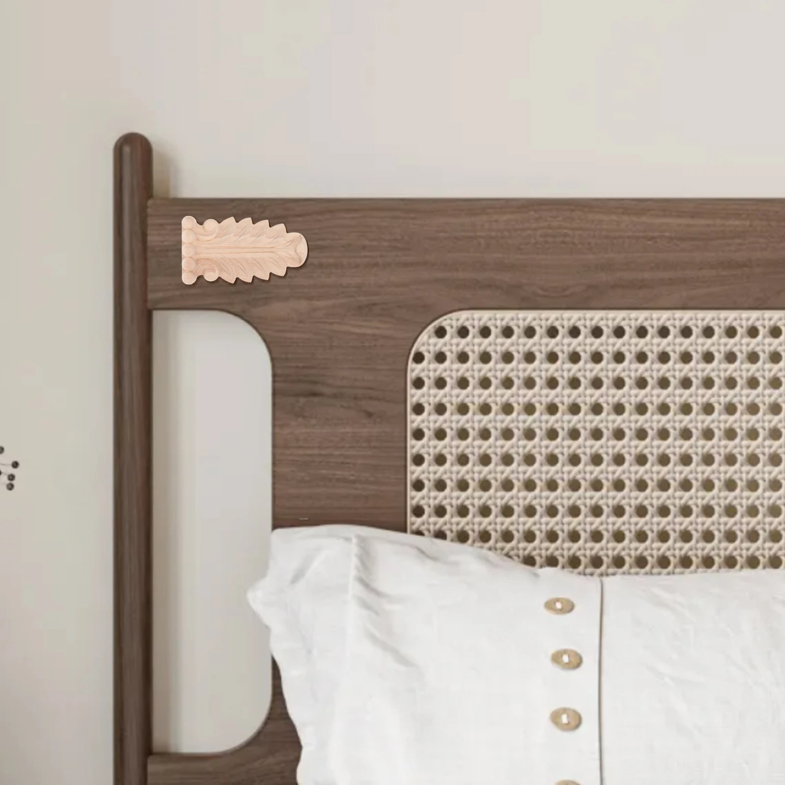 

Wood Carving Decorative Accessories Carved Corbels Applique Unpainted Home Corner Appliques Onlays Cabinet