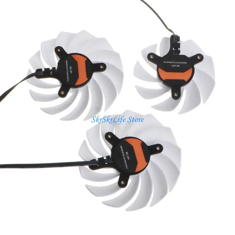 E65E COLOTULL IGAME 88MM 4PIN COLOR GPU مراوح لـ RTX3060/3070/3080/3060TI #5