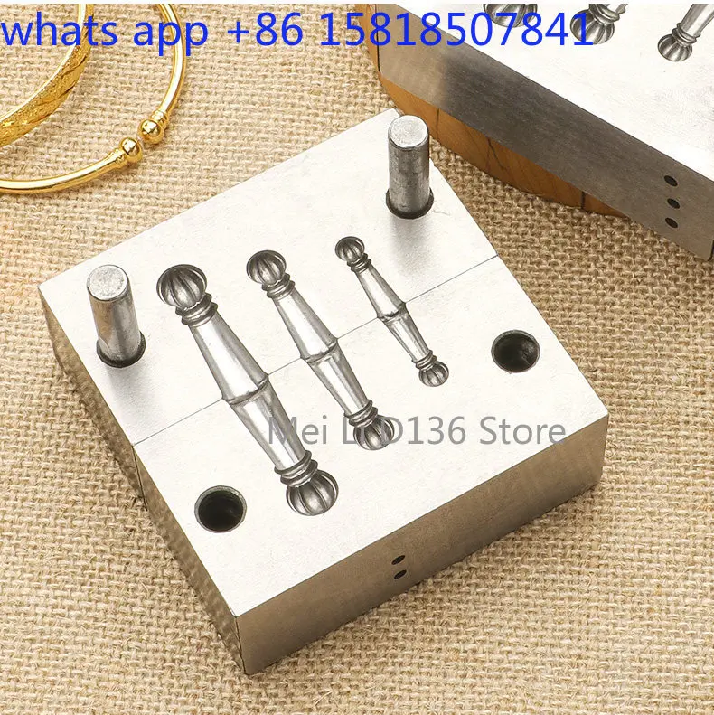

3-in-1 pumpkin head abrasive tool, cat claw mold, bracelet head mold, gold and silver jewelry steel mold processing, gold tool