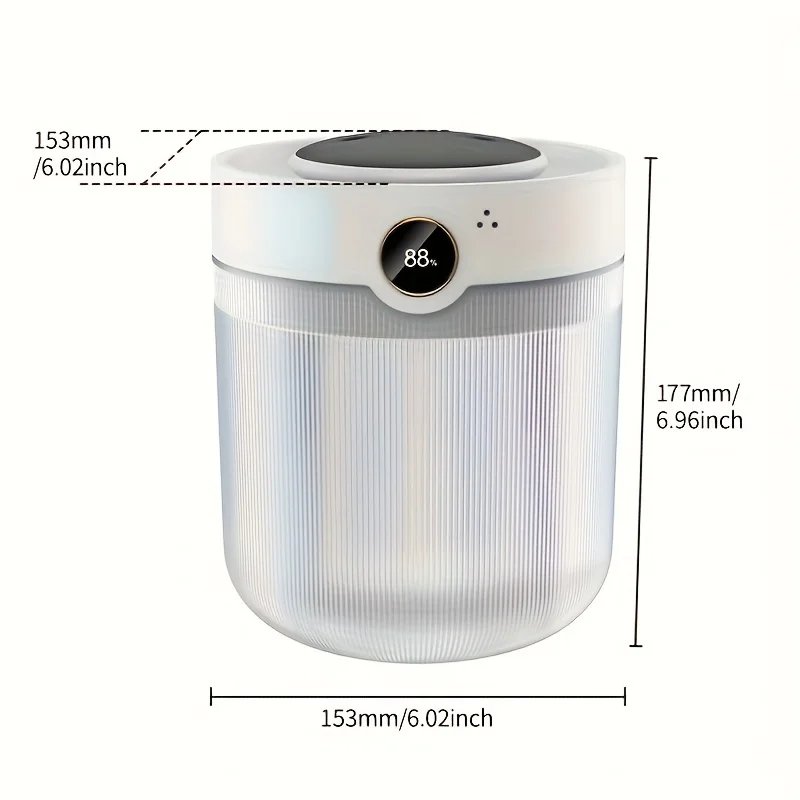 1pc, 이중 스프레이 가습기 대용량, 침실 거실 용 대형 안개 유형 자동 가습기