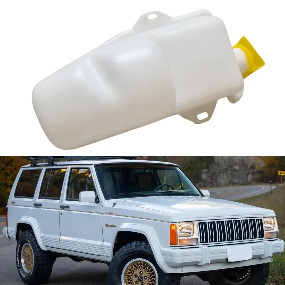 

Car Engine Coolant Recovery Expansion Bottle Overflow Reservoir Tank For Jeep Cherokee XJ 1991-2001 Comanche 91-92 52027984