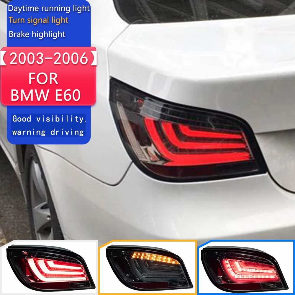 

Car Lights for BMW E60 LED Tail Light 2003-2006 523i 525i 530i Rear Lamp DRL Dynamic Signal Brake Reverse Auto Accessories