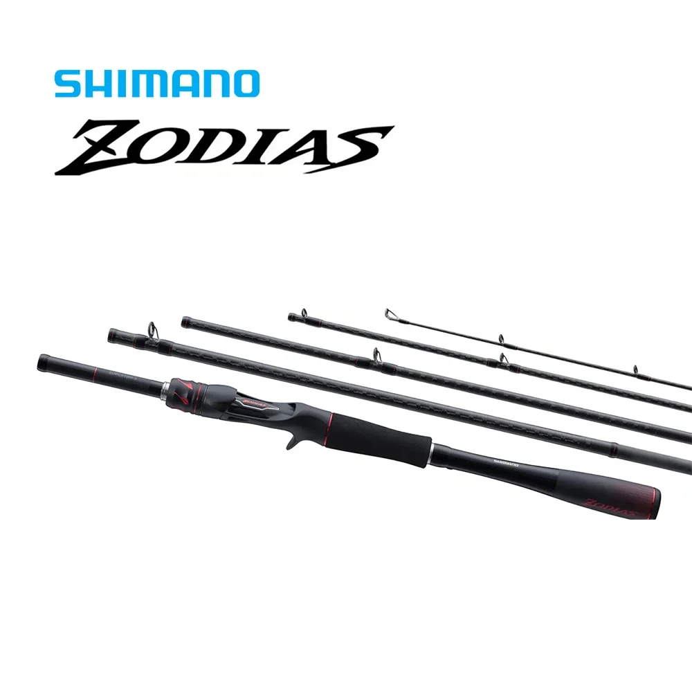 

SHIMANO Original ZODIAS Fishing Rod 4/5 SECTIONS L/ML/M/MH Action Carbon Fiber Bass Fishing Spinning Casting Rod