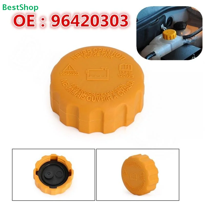 

〔R〕17PSI Radiator Expansion Tank Cap, OE 96420303 Replacement for GM Models
