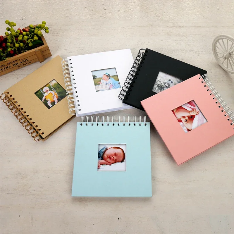 Stickers for Photo Album 20page DIY Photoalbum Baby Growth Beautifully Decorated Paper Album Kids Memory Book Scrapbooking