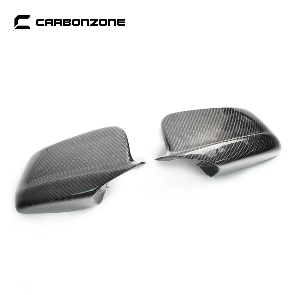 For bmw 5 Series f10 early stage Rearview Mirror Cap Side Protect Frame Covers Carbon Fiber Trim Shell car mirror accessories