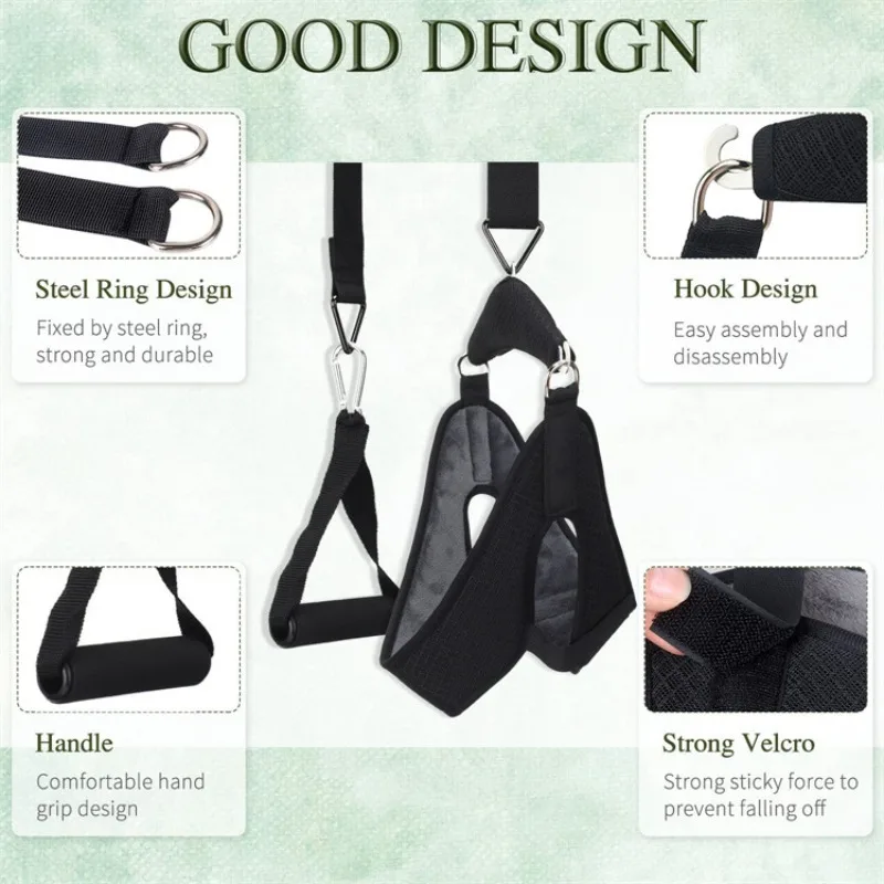 2025 Neck Traction Belt Cervical Spine Physiotherapy Auxiliary Device Pressure Relief Stretching Tool  Relieving Fatigue