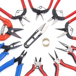Jewelry Pliers Tools Long Needle Round Nose Cutting Wire Plier Kit for DIY Jewelry Making Handmade Beading Tool Accessories