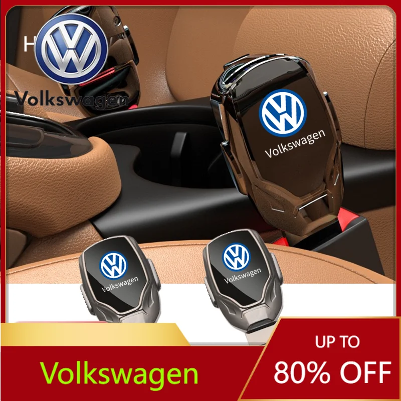 

For VOLKSWAGEN VW Car Seat Belt Clip Extender Safety Seatbelt Lock Buckle Plug For Volkswagen VW Golf 6 7 8 Touareg Passat Polo
