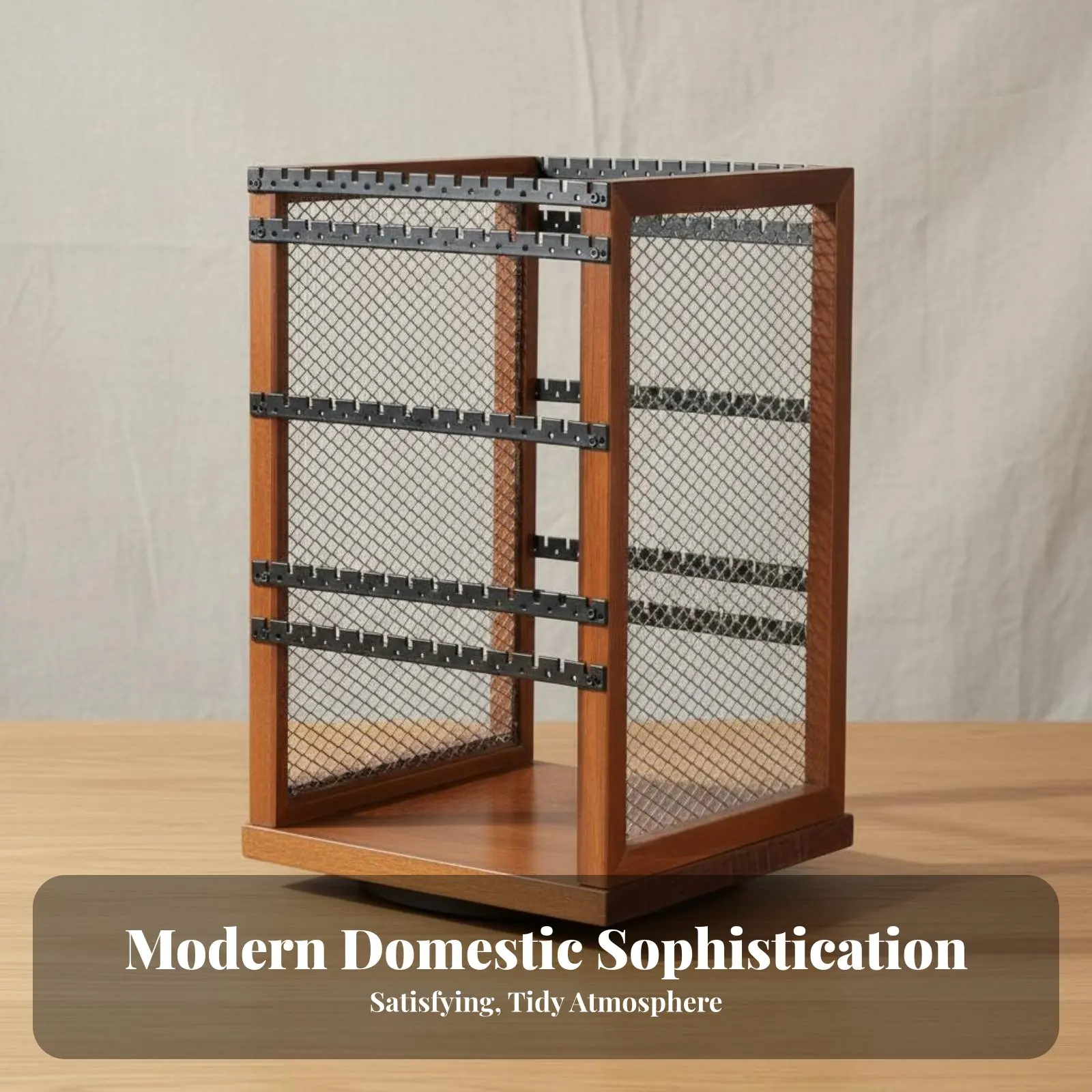 

360 Rotating Jewelry Organizer Large Capacity Rotating Earring Stand Rotating Earring Holder knotuntanglingFree Storage