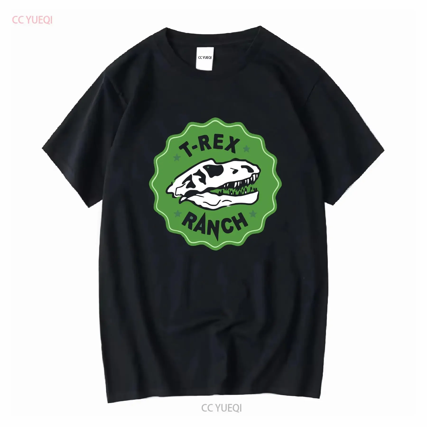 تي شيرت بارك رينجر للأطفال تي شيرت ريكس رانش ديناصور عيد الفصح وعيد الفصح عتيق مغسول ملابس الشارع جرافيك متعدد الاستخدامات ممتد