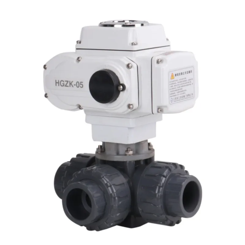 O Type DN25/32/50 24V 110V Ac Flange Water Flow Control Rotary Float Electric Motorized Actuator Ball Valve