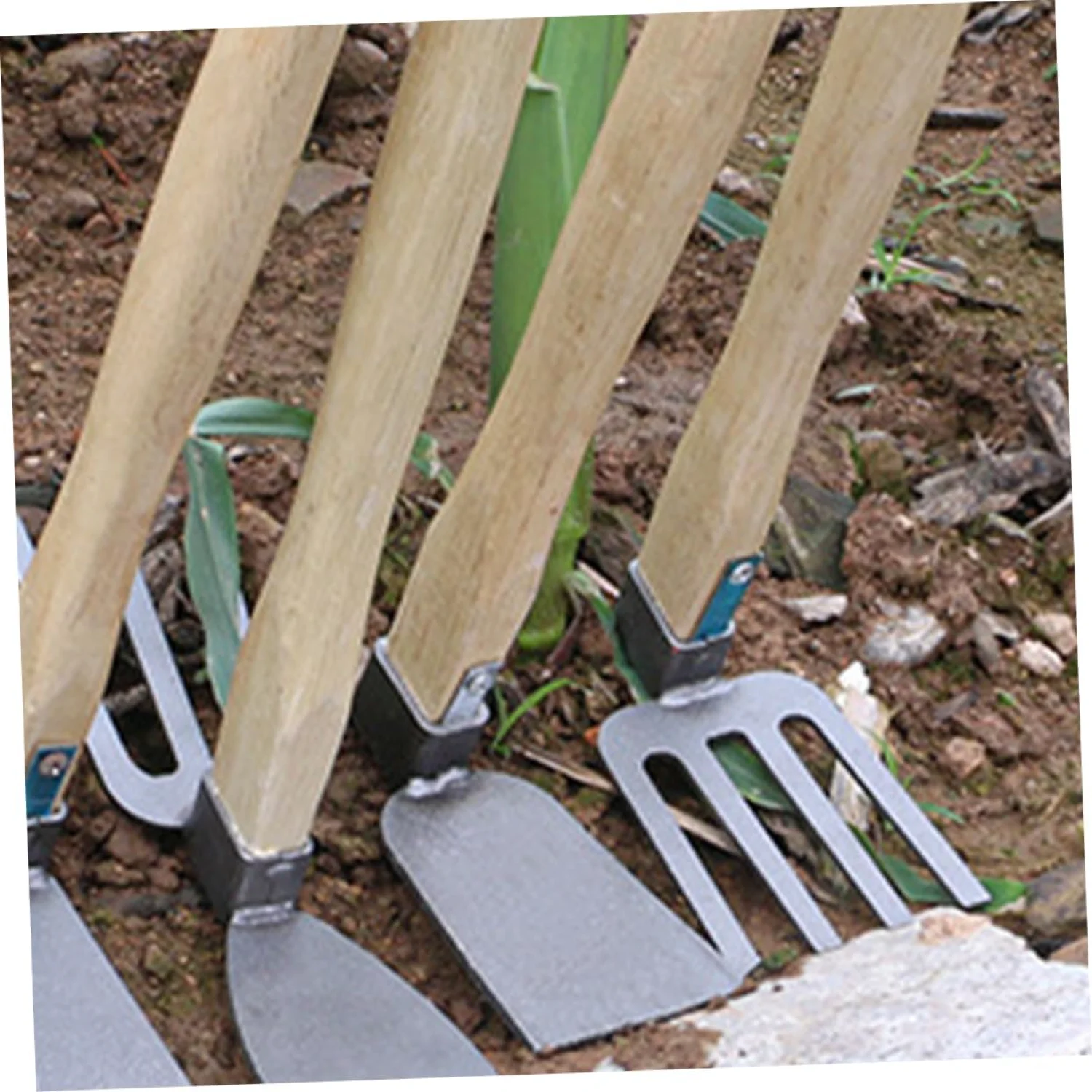 Hoe Gardening Sickle Household Tools Garden Tool Mini Rake Spading Digging Fork Lawn Weeder Weeding Fork Vegetable Tiller Hand T