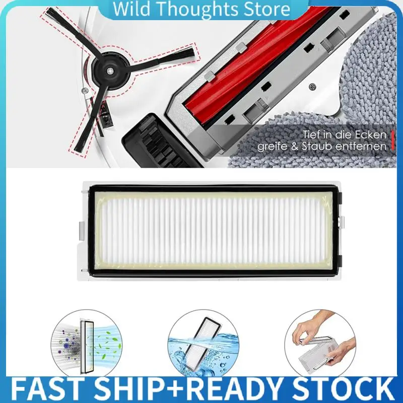 

For Roborock Qrevo S/Qrevo Maxv/Qrevo Pro Main Side Brushes Hepa Filters Mop Cloth Dust Bags Replacement Parts-[Qahk]