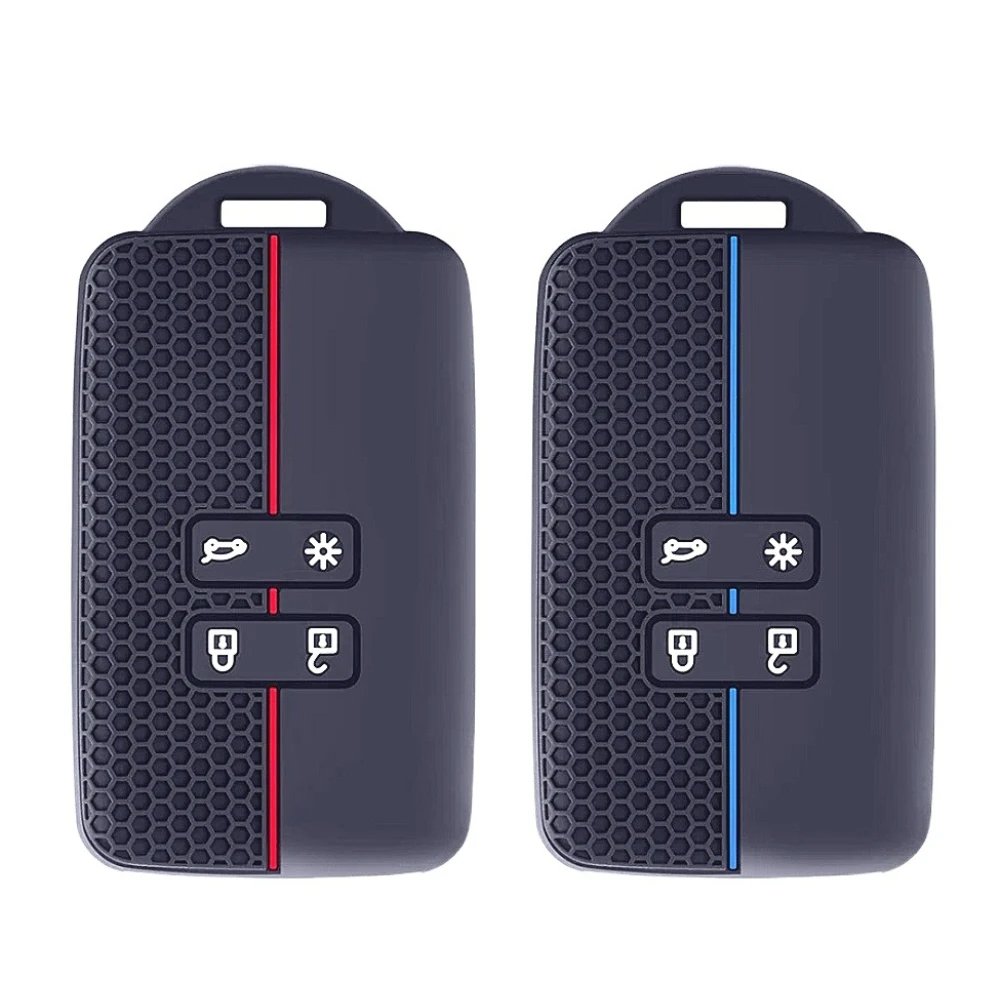 

Silicone Car Key Cover For Renault Captur Koleos Kadjar Arkana Megane Dacia Duster Sandero Stepway Smart Remote Control Fob Case