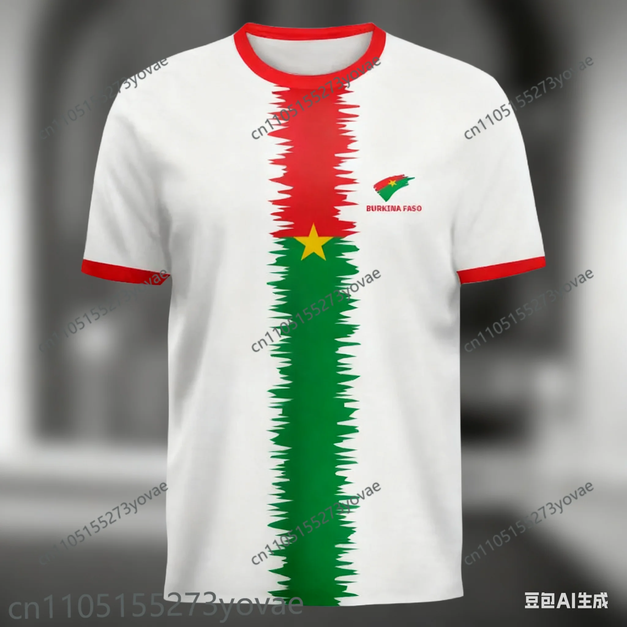 ثلاثية الأبعاد بوركينا فاسو فريق جيرسي الوطني FansT قمصان ثلاثية الأبعاد طباعة رجالي السراويل تشغيل الشارع الشهير بدلة تدريب غير رسمية الملبس #1
