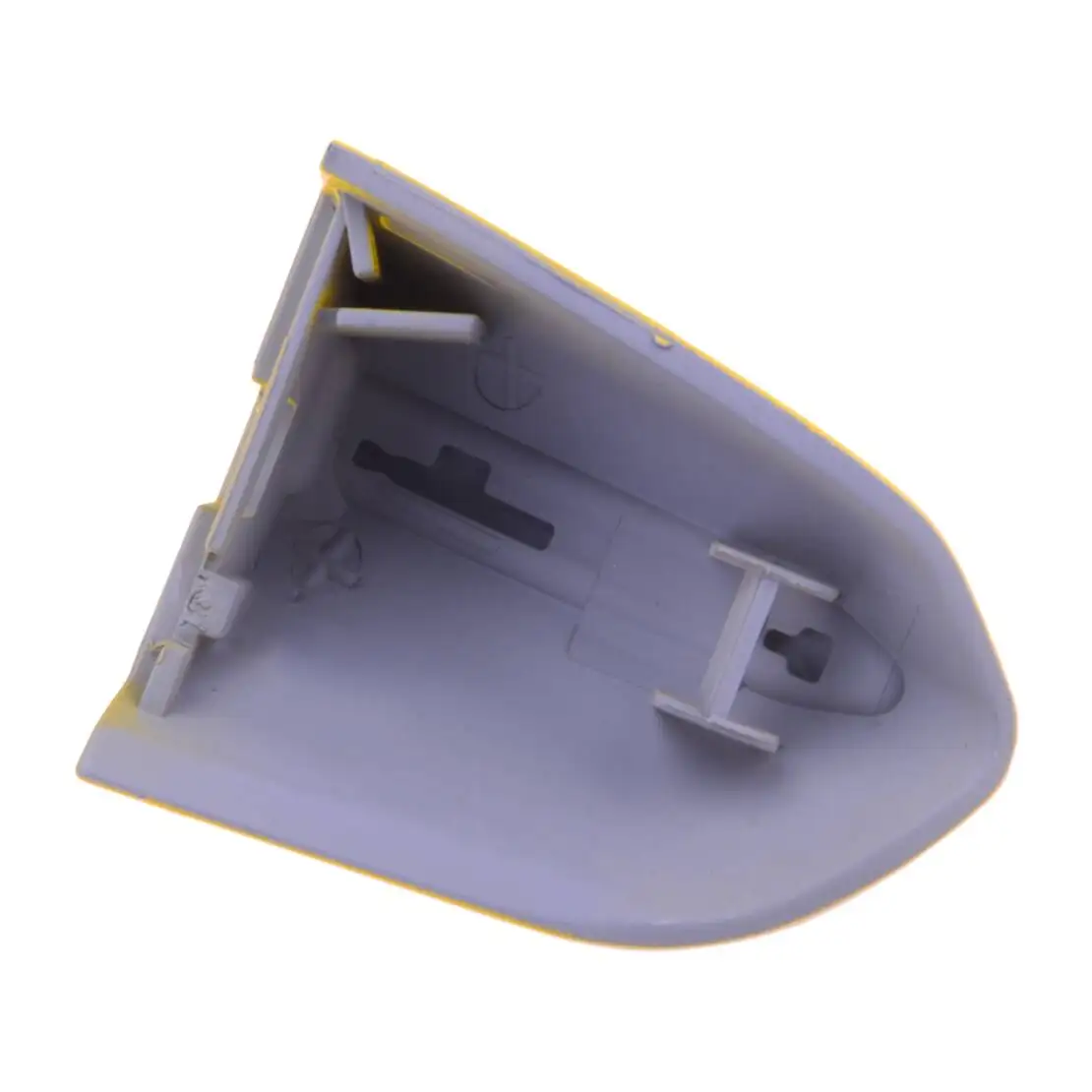 FR3Z-63218A15-AAPTM Front Left Driver Door Handle Key Lock Cap Hole Cover Bezel Fit for Ford Mustang 2015-2022 Yellow view 4