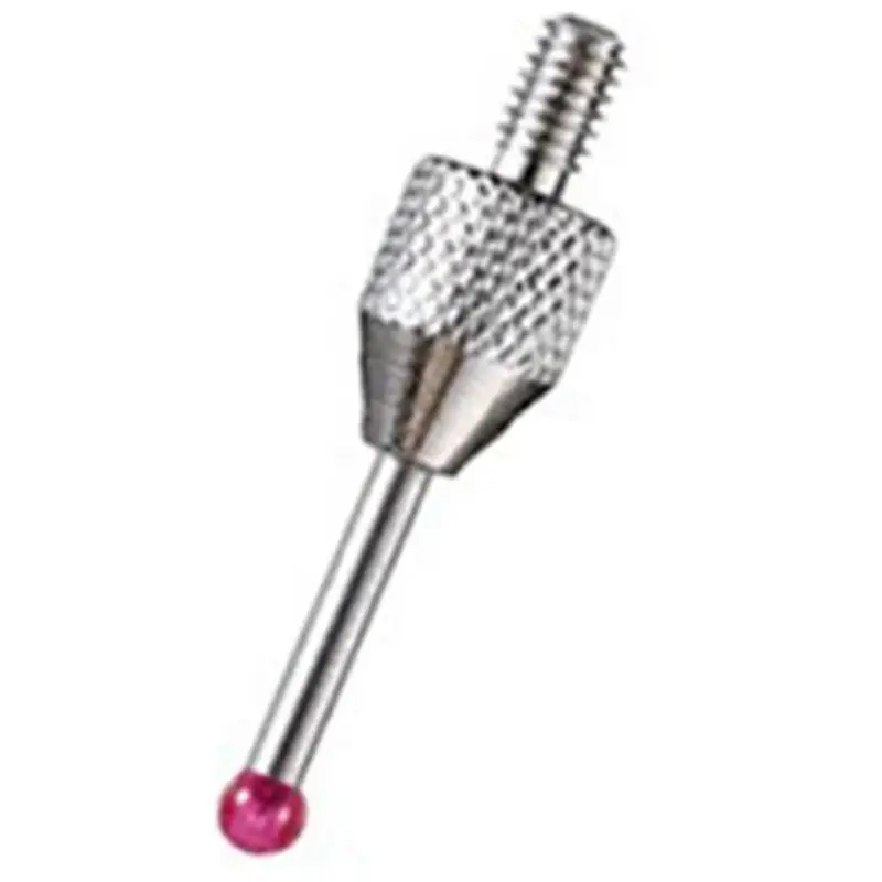 AA81-4Pcs M2.5 CNC Probe Measuring Tips 2Mm Stylus Ball Porcelain Shaft CNC Height Gauge Probe Measuring Probe CMM Machines B