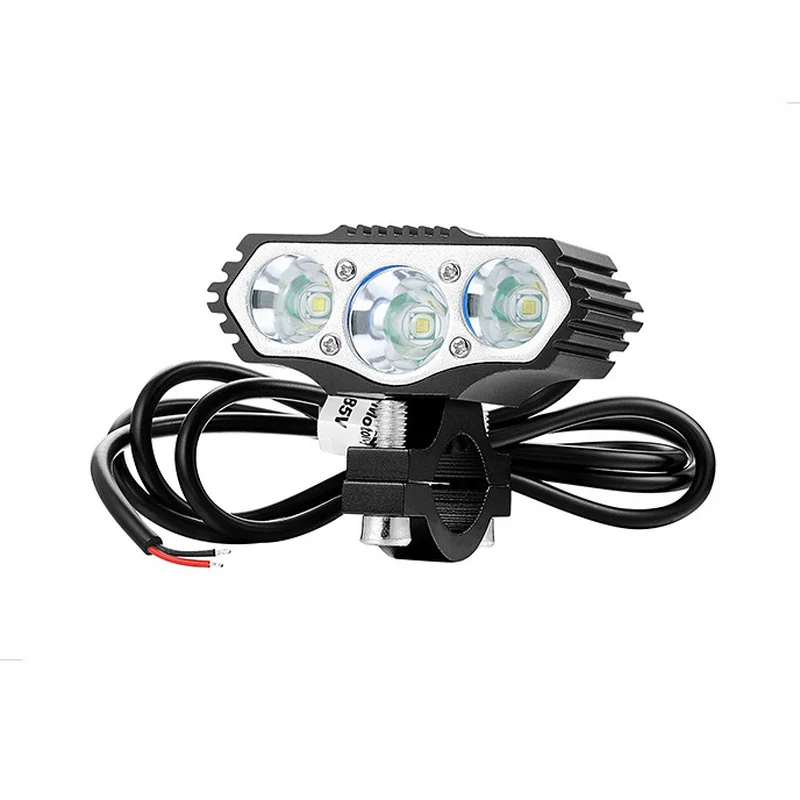 12V-85V Electric Motorcycle Light 30W 3T6 Led Motor Ebike Bicycle Lamp Motorbike Vehicle Headlight Scooter Modify Part Accessory