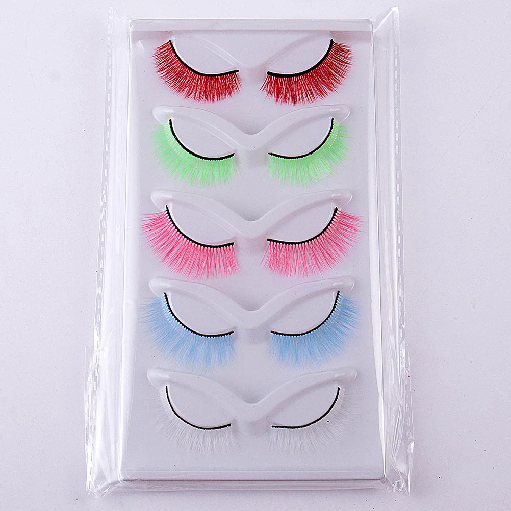 Fake Eyelashes 2 Boxes False Lashes Extensions Natural Individual for Weddings Dates Birthdays Makeup Supplies