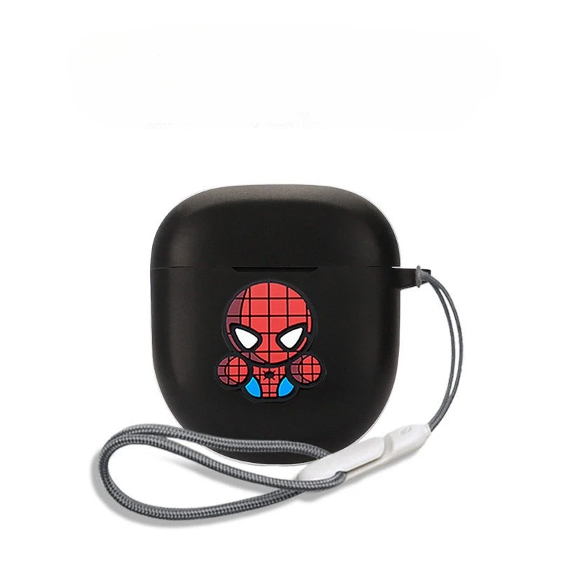 Cartoon Earphone Case for Bose QuietComfort Earbuds II Protective Sleeve Soft Silicone Full Cover