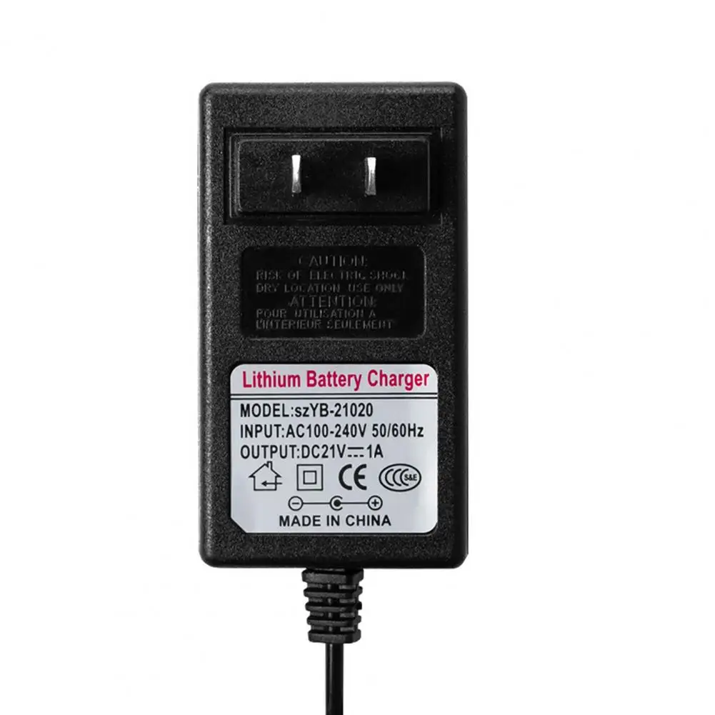 Battery Charger ABS Power Supply Charger for Balance Bike LithiumBattery Charger Adapter new 100V - 240V Input US Plug