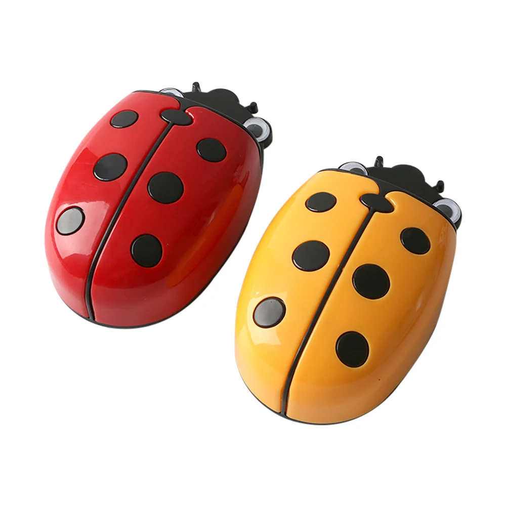 Cute Ladybug Fridge Magnetic Storage Box Eraser Whiteboard Pen Organizer Save Space Magnet Kitchen Container Holder C26