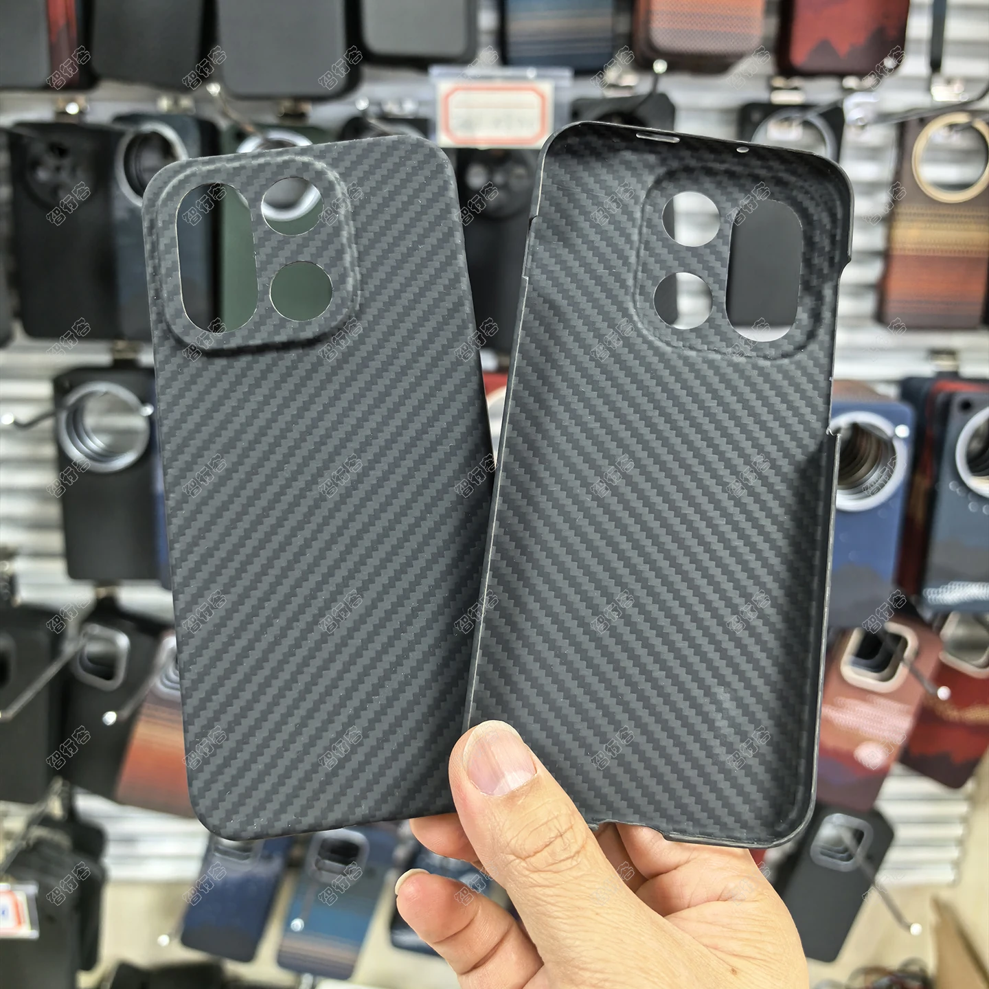 

ZXKE True Fiber Phone Case for OnePlus 15 Cover D Thin and High-Strength Aramid Fiber Protective Shell
