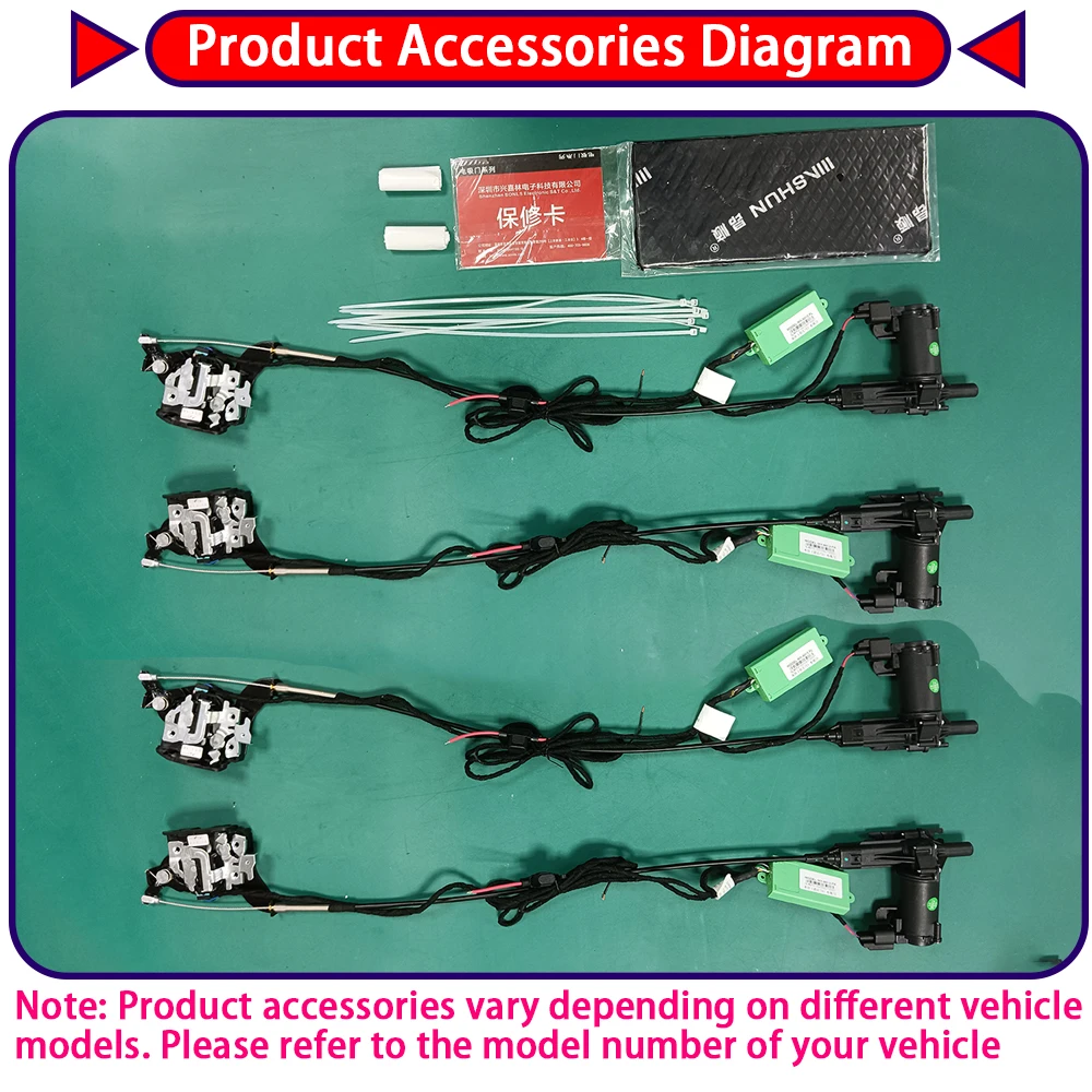 Door Lock Actuator for Honda Fit Jazz 3 4 Mk4 Mk3 GR GS GK GH GP 2013-2026 Soft Close Door Kit Power Latch System Auto Pull Door view 6
