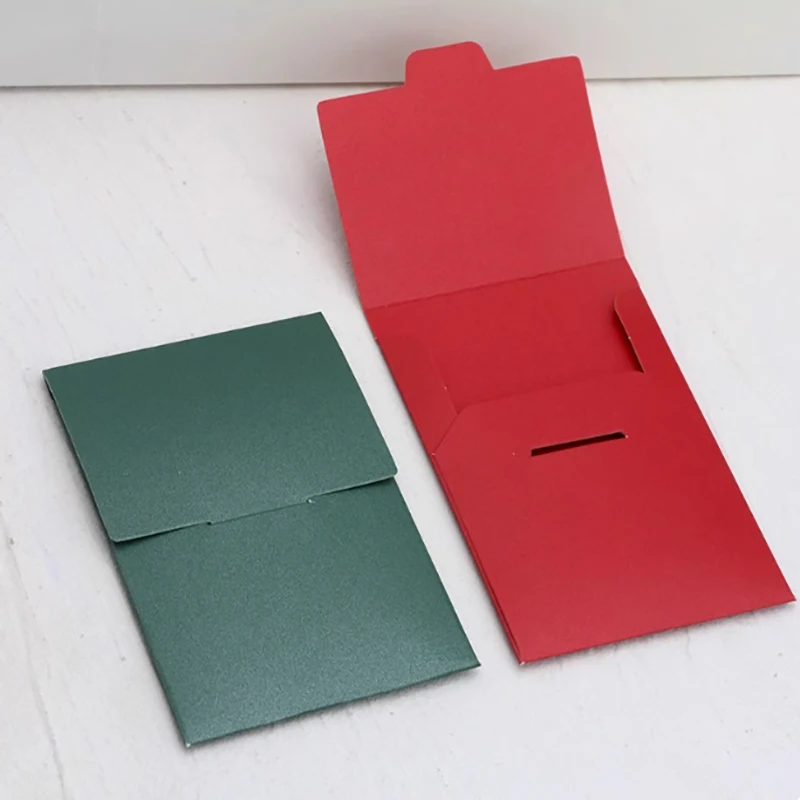 

20Pcs Mini Socket Photo Envelope Clothing Button Paper Bag Small Envelope for Small Accessories ID Photo Packaging Envelope