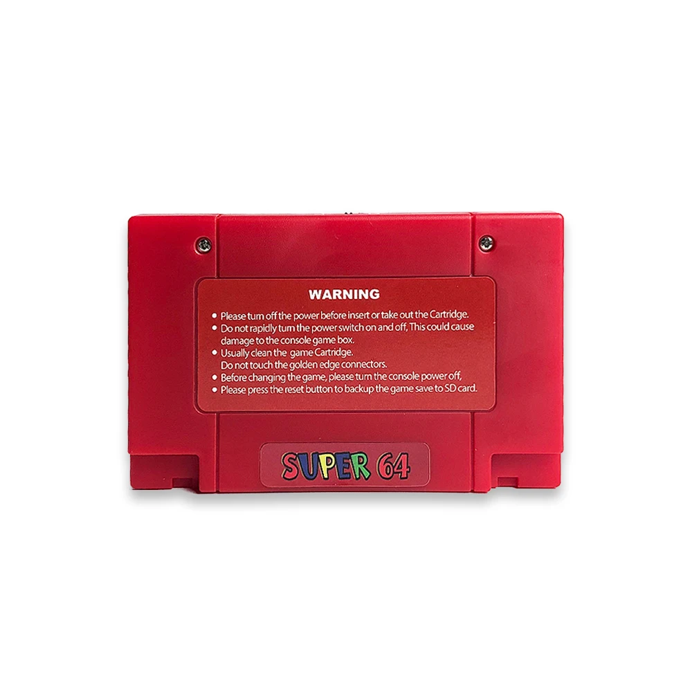 Super64 Retro 340 in 1 Game Cartridge for N64 Cartucho 64 Bit for Nintendo 64