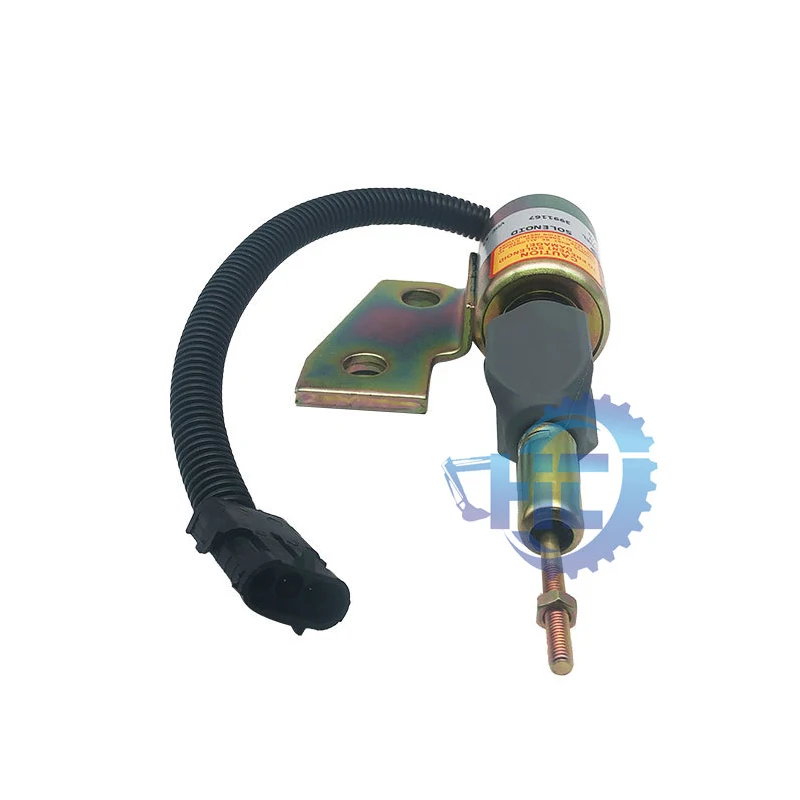 Engine Shutdown Flamout Switch 24V For Excavator Fuel Shut Off Solenoid Vlave 89420952