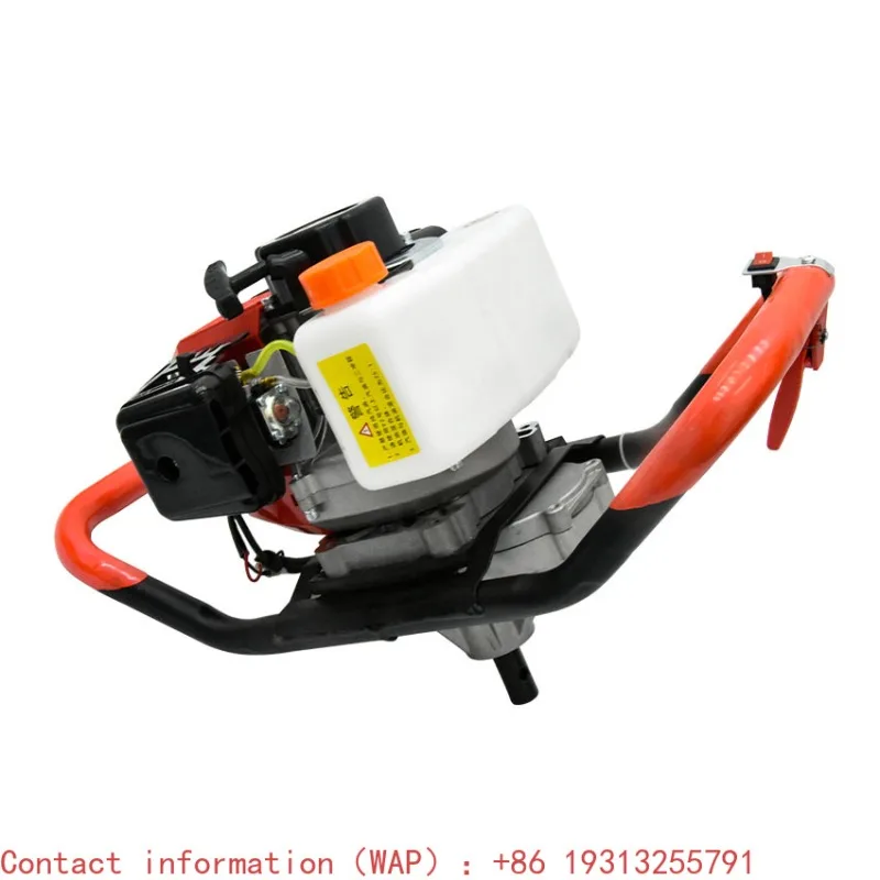 

【From China】Hole Digging Machine Small High-power Tree Planting Digging Machine Hole Piling Machine Two-stroke Ground Drill 2.5k