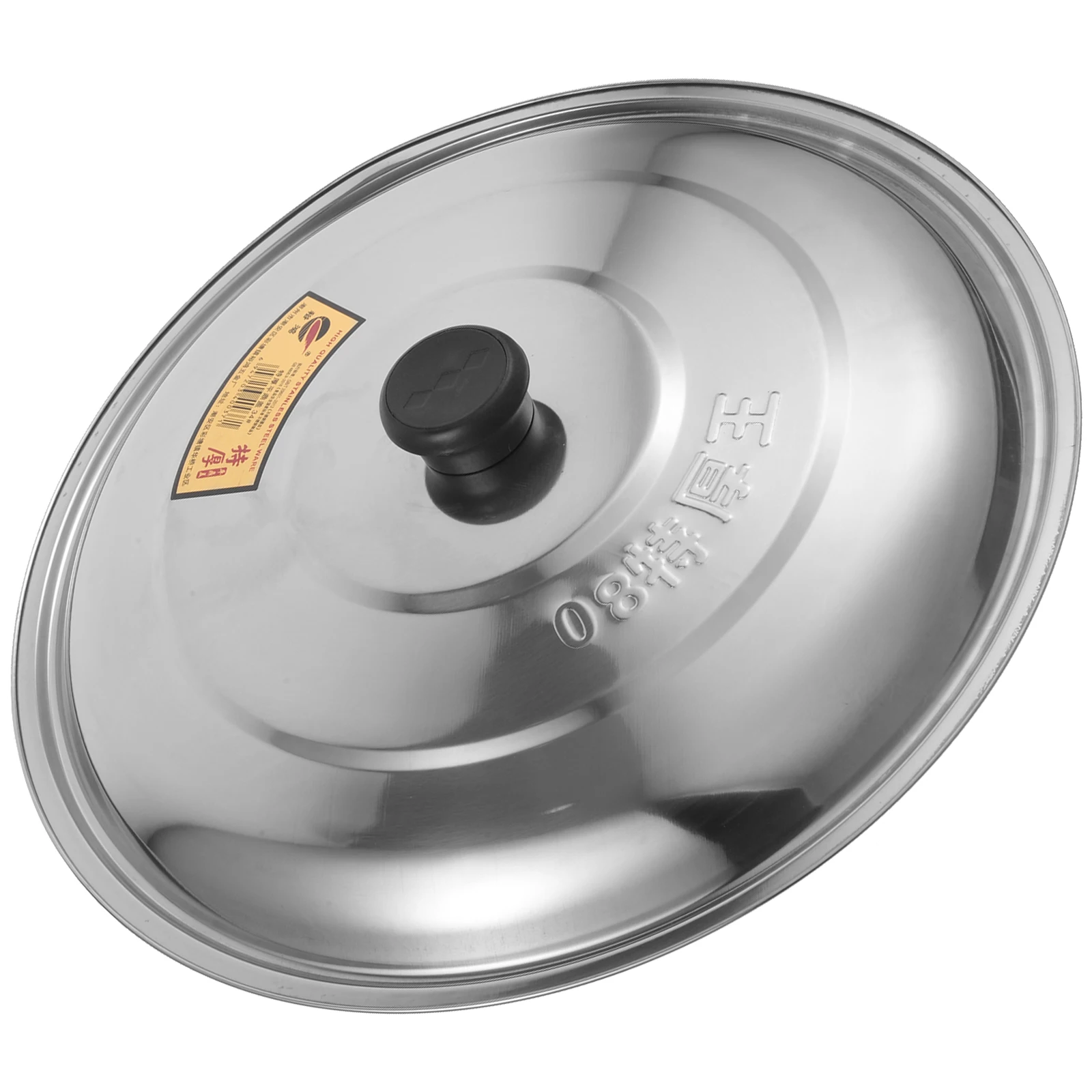 

Stainless Steel Lid 34# 33cm Pan Wok Home Accessory Pots Cooking Lids Kitchen Accessories Cylinder Barrel Cover