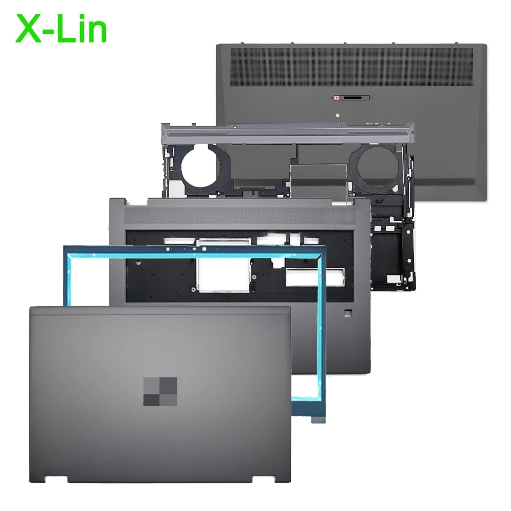 Laptop Lcd Top Capa para hp Zbook Fúria 17 g7 g8 M20108001 Case Traseiro Moldura Palmrest Inferior Shell Superior e Inferior