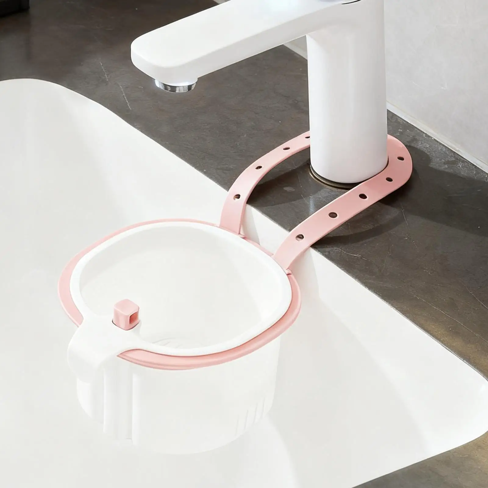 

Sink Drain Strainer Kitchen Trash Catcher Vegetable Drain Shelf Sink Storage Holder For Dormitory Hotel Restaurant Apartment