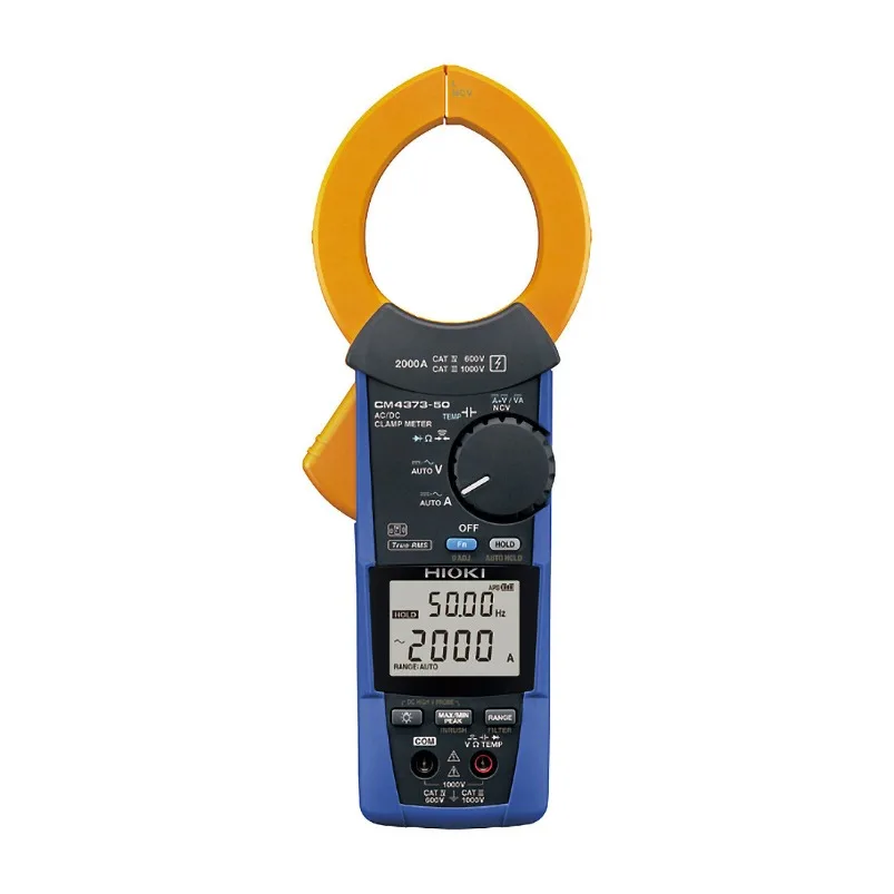 CM4373-50 Digital Clamp Multimeter, True RMS 2000A AC & DC Current Clamp Meter for Electrical Maintenance