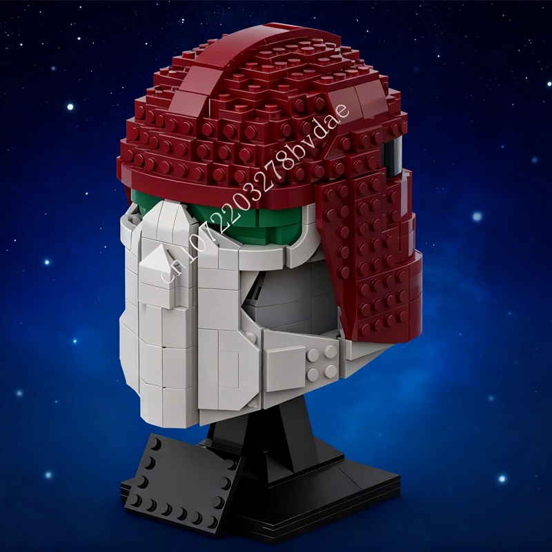 720 قطعة خطة النجوم MOC خوذة المجرة البحرية MOC سفينة الفضاء معركة التعليم الجمعية عطلة عيد الميلاد عيد ميلاد لعبة هدية للأطفال #1