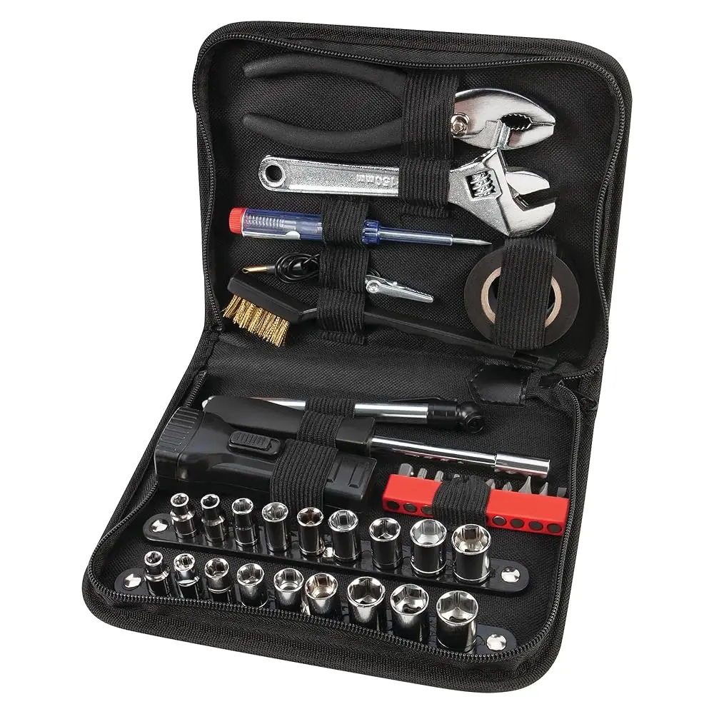 

W1197 38 Piece Compact Tool Set With Zipper Case