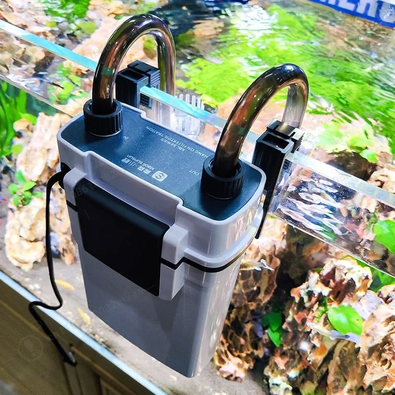 

Fish tank filter Wall-mounted filter bucket External small silent external water purification filter cycle