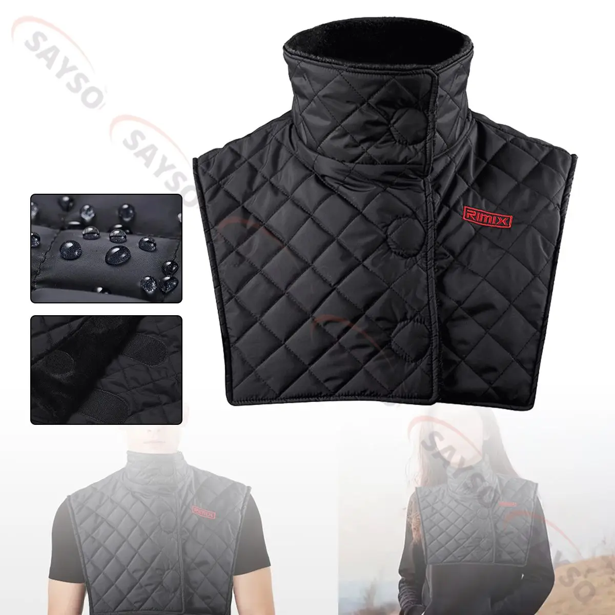 

Winter Motorcycle Neck Scarf Cold-proof Warmer Collar Thermal Fleece Bib Hiking Cycling Running Sport Ski Snowboard Women Men